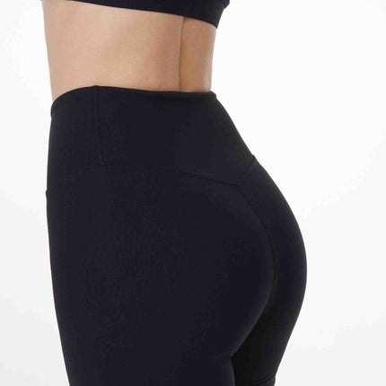 Hybrid Cloudlux Shorts High Waist (tight) - Stone Grey