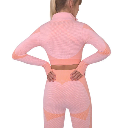 Trois Seamless Sports Jacket - Pink